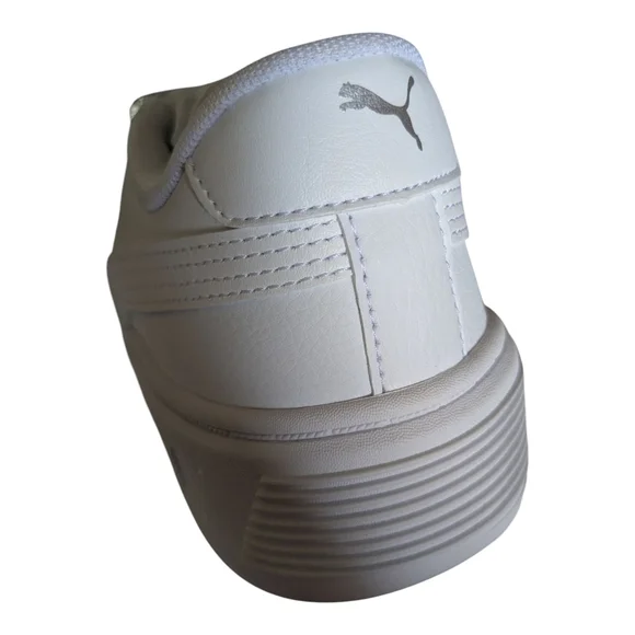 Puma Women's White Sneakers. UK-6, EUR-39, US/CAN- 8.5. New - Picture 7 of 9